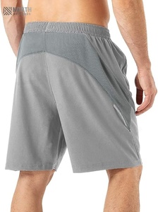 Pantalones Cortos Deportivos de Secado Rápido para Hombre, Ropa Deportiva Informal de Algodón para Gimnasio, con Bolsillos Laterales, Pantalones Cortos de Baloncesto Suaves con Decoración de Logotipo - Product Image 2