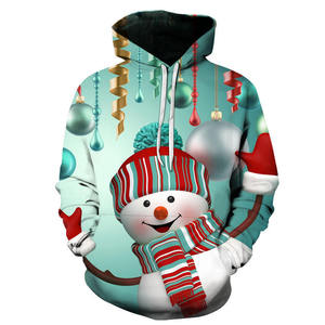 Sudadera con Capucha Navideña para Hombre 2026, Sudadera con Estampado Completo para Navidad, Último Diseño, Sudadera Cálida - Product Image 2