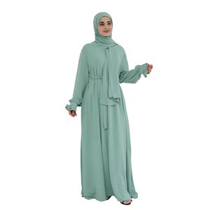 Robe Abaya pour femmes musulmanes, vêtements islamiques traditionnels, mode musulmane de Dubaï, robe hijab - Product Image 1