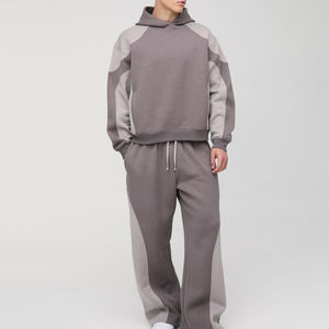 ชุดวอร์มทรงเข้ารูป ผลิตจากเส้นใยนุ่ม พร้อมบริการปักลายและเลือกสีได้ตามต้องการ ชุดวอร์มผู้ชายสำหรับวิ่งตอนเช้า - Product Image 1