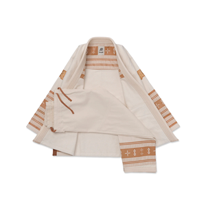 Uniforme de Jiu Jitsu BJJ Unisex Ligero 100% Algodón, Logotipo Personalizado, Función Elástica, Transpirable, Duradero, Kimono de Artes Marciales - Product Image 3