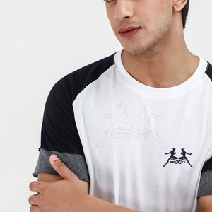 เสื้อยืดผู้ชายผ้าซับเหงื่อสำหรับออกกำลังกายและกีฬาระบายอากาศได้ดีเสื้อยืดผู้ชายเหมาะสำหรับใส่ไปยิมวิ่งและสวมใส่ทุกวัน - Product Image 4