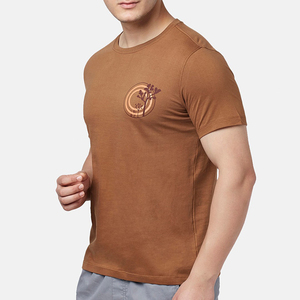 Camiseta de hombre de último diseño de baja tasa y buen material Servicio OEM Tendencia Moda y buena venta Camiseta de manga corta de diseño para hombre - Product Image 3