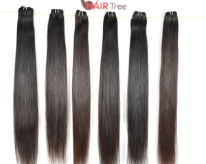 100% Cheveux humains vierges de qualité naturelle en gros, paquet de cheveux à double trame, cheveux indiens Remy, styles lisses, ondulés profonds et ondulés - Product Image 2
