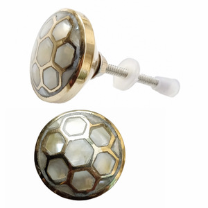 Mother of Pearl Handicrafts Elegant Drawer <b>Door</b> Cabinet Knobs & Pull Handle for Kitchen Wardrobe Bedroom Bathroom Living Room - Product Image 2