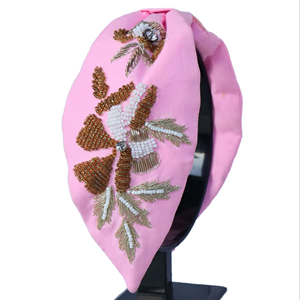 Bandeau brodé de perles, accessoire de mode pour femmes et filles, directement des fournisseurs indiens - Product Image 6