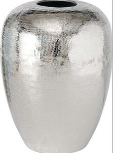 Ensemble personnalisé de deux vases à fleurs de table en aluminium avec vernis pour la décoration extérieure de la maison en métal durable et en acier inoxydable - Product Image 6