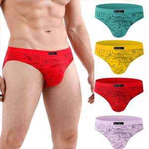 Tanga para hombre de alta calidad precio competitivo de marca de secado rápido calzoncillo bóxer para hombre ropa interior de algodón transpirable logotipo personalizado hombres Tanga - Product Image 3