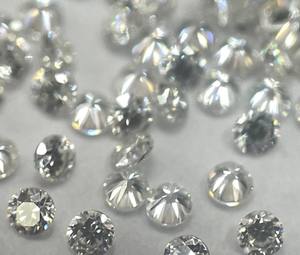 E-f Blanc Couleur 1.50mm Moissanite Diamant Rond Brillant Coupe Vs Pureté - Product Image 4