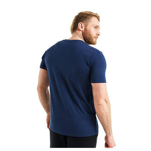 Camiseta de Talla Grande para Hombre, Estilo Urbano, Alta Calidad, 100% Algodón, Camiseta Personalizada con Logotipo, Servicio OEM, Transpirable - Product Image 4