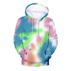 2025 Sweats à capuche et sweats à capuche grande taille pour hommes à la mode Tie-Dye et sublimés avec écran DTF DTG et impression numérique - Product Image 6