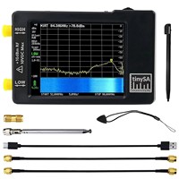 Handheld TinySA Spectrum Analyzer 2.8" Touch Screen 650mAh Battery 100KHz-960MHz Portable RF Signal Generator Antenna Analyzer