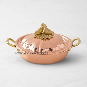 Plateau de table classique chauffe-plats plat de service dessus de table en métal et en verre de qualité de luxe vaisselle plat de service et pots utilisation de mariage - Product Image 6