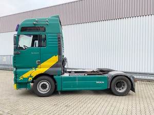 Camión MAN TGA 18.480 4x2 BLS XXL 2007 con cabina, hidráulica, climatización fija y pegatina verde - Product Image 4