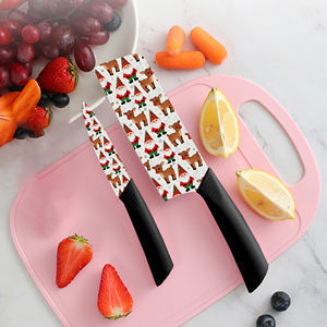 Juego de Cuchillos de Cerámica Profesionales para Caza, 8 Piezas, Supervivencia al Aire Libre, Duraderos, Ambidiestros, Mango de Plástico, Precio de Fábrica, Envío Gratis - Product Image 3