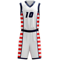 Seragam Basket Pria Custom Kualitas Premium, Bernapas, Anti-Bakteri, Cepat Kering, Warna Custom, Logo Custom