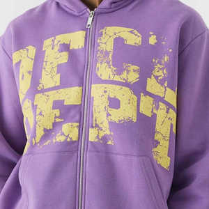 ชุดกีฬาผ้าขนแกะระบายอากาศได้ดีชุดวอร์มสไตล์สตรีทแวร์พิมพ์ลายสกรีนโลโก้ตามสั่ง - Product Image 6