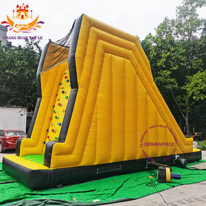 Trambolin Parkı İç Mekan Ticari Kullanımı İçin Ucuz Şişme Tırmanma Duvarı - Product Image 5