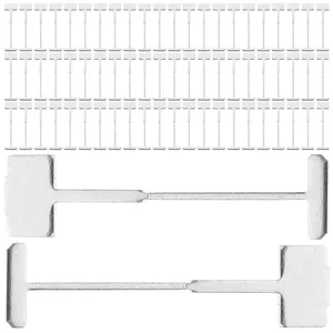 100 pièces niveleur de carreaux de céramique système d'aiguille en acier positionnement carreaux de nivellement de sol - Product Image 1