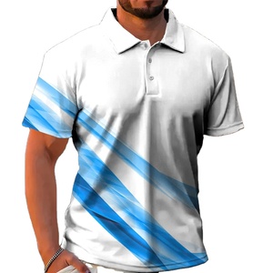 Polos grande taille pour hommes T-shirt à manches longues et à revers Trendy Casual Versatile Polo Tops Vêtements pour hommes - Product Image 3