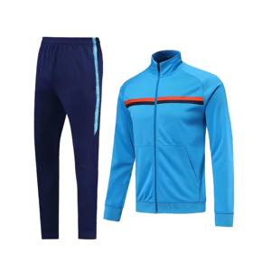 Hot Custom design your own tracksuit high quality polyester sportswear for mens zipper <b>pockets</b> mens tracksuit 100% Cotton - Product Image 5