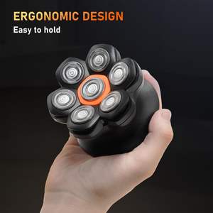 Afeitadora Eléctrica para Hombre con Cinco Cuchillas Flexibles, Resistente al Agua IPX7, Batería de Larga Duración, Fácil de Limpiar, Idioma de Funcionamiento Alemán - Product Image 3