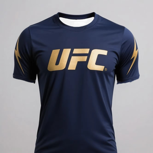New Men's Knitted Washed Short Sleeved T-shirt Mixed Suit Quick Drying Breathable Boxing Sports Casual Loose Top - Product Image 4