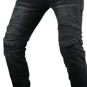 Talla XL Logotipo personalizado Racing Team Denim Moto Pantalón Top Gear Mejor armadura protectora Transpirable Protección Moto Pantalones Venta - Product Image 5