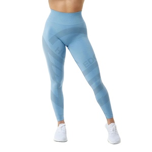 Leggings Deportivos para Mujer, Control de Abdomen, Cintura Alta, Espalda en V, para Yoga, Running y Gimnasio - Product Image 1