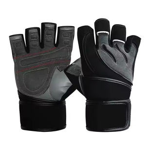 Guantes de Levantamiento de Pesas Personalizados de Alta Calidad para Fitness, Ejercicio, Levantamiento de Pesas, para Hombre y Mujer, Guantes de Gimnasio - Product Image 1