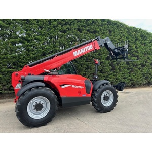 Mini Telehandler Telescopic Handler <b>Red</b> Hydraulic Boom Lift Heavy Duty Construction Equipment 4500KG 2001-4000 Hours <b>Pump</b> - Product Image 5