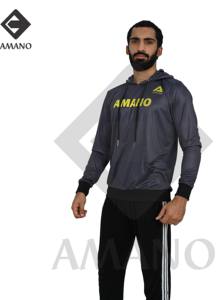 100% Polyester Wholesale Men Zipper Hoodie Tracksuits Plain Sports Fitness Men Long Sleeve Zip Up Hoodie <b>T</b> <b>shirts</b> For men - Product Image 6