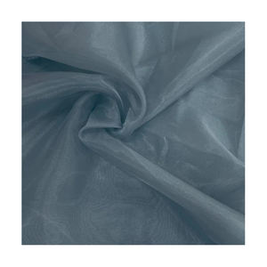 Tissu organza à fleurs en polyester de haute qualité KVR pour la fabrication de robes de mariée - Product Image 1