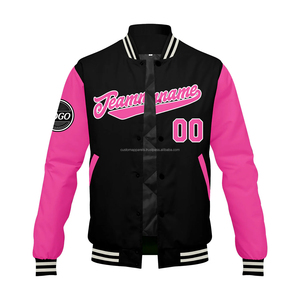 Custom Breathable <b>Summer</b> Varsity <b>Jacket</b> for Youth with Front Embroidery Logo Windproof Wool Body Letterman <b>Jacket</b> - Product Image 2