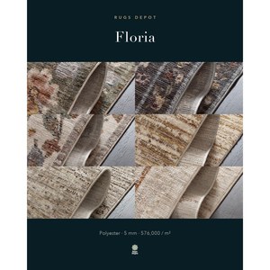 พรมโพลีเอสเตอร์ขายส่ง รุ่น FLORIA FL002 หลายสี ผลิตด้วยเครื่องจักร พรมตุรกี สำหรับห้องนั่งเล่น โครงการโรงแรม - Product Image 3