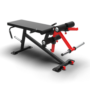 Banco Profesional Comercial para Flexiones de Piernas, con Características de Seguridad, Marco de Acero Ajustable, Construcción Metálica Resistente, Unisex, Qli - Product Image 1