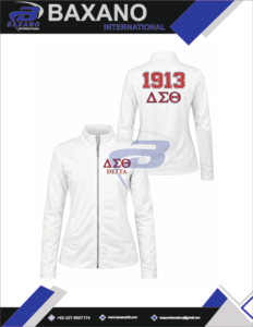 DELTA SIGMA theta sorority เสื้อยืดฤดูหนาวไซส์ใหญ่พิเศษสำหรับผู้หญิงตัวหนา1913ตัวอักษรกรีก DST ออกแบบโลโก้ได้ตามต้องการ - Product Image 6
