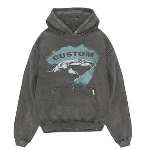 Glory Custom Acid Wash Pullover Hoodie 100% Cotton Soft <b>Fabric</b> Trendy Look For Unisex Street Wear & Casual Wear - Product Image 1