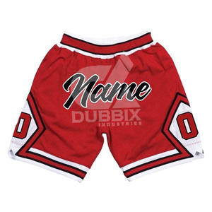 Pantalones Cortos de Baloncesto Personalizados, 100% Poliéster, Secado Rápido, Malla Transpirable, Sublimación, Atléticos, Verano, OEM, Pantalones Cortos de Entrenamiento para Equipos, Venta al por Mayor - Product Image 1