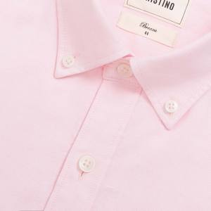 Aristino Brezza Rose Oxford Coton Chemise Homme ALSU050S0 Vente en Gros Prix Chaud Top Produit - Product Image 3