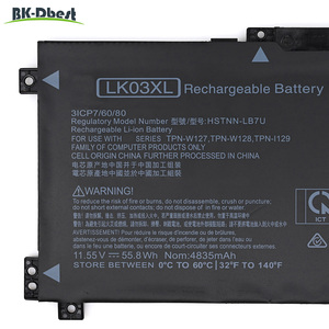 BK-Dbest nueva batería recargable para ordenador portátil <span class=keywords><strong>LK03XL</strong></span> para HP Envy 15x360 15-bp 15-cn W128 W129 W132 de la marca de los modelos 1 a 2 - Product Image 2