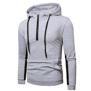 Sweat à capuche double fermeture éclair Personnalisé Poids lourd 100% Coton Sweat à capuche pour hommes French Terry Pullover Zipper Hoodie - Product Image 1