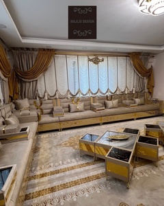 Manchester Arabic Majlis Arab Majlis เฟอร์นิเจอร์ Majlis ที่ทันสมัย | การปรับแต่งที่เป็นไปได้ | จัดส่งฟรีทั่วโลก - Product Image 2