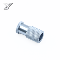 OEM haute précision CNC forage DLC miroir polonais laiton titane mécanique pièces d'usinage personnalisées