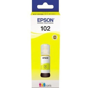 For <b>Ink</b> <b>Refill</b> Kit for for Epson 102 Inkjet Printer Yellow 70ml Approx. 6,000 Pages - Product Image 1