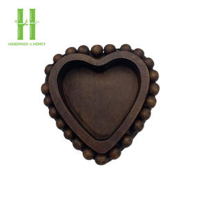 BEST SELLER Bol à pâte en bois, bol à pâte en bois personnalisé OEM, bol à pâte vintage coloré antique, centre de table, décoration de table - Product Image 6