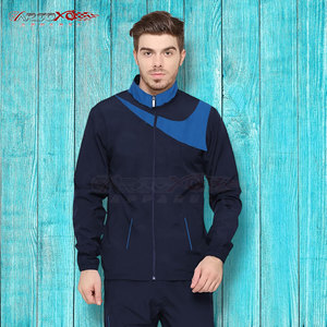 Survêtement de jogging d'hiver pour homme Ensemble deux pièces Veste à cordon de serrage Pantalon de jogging Respirant Léger 100% Polyester pour l'entraînement - Product Image 6