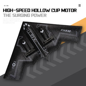 FX632 B-2 pesawat RC Stealth, Model 2.4Ghz busa Remote Control lemparan tangan sayap tetap mainan RC hadiah - Product Image 3