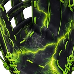 Gants de baseball d'entraînement pour lanceur droitier, légers, en matière synthétique, avec sangle de poignet réglable, durables - Product Image 5