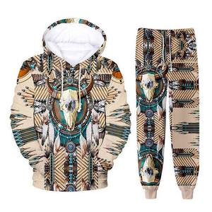 Conjunto Deportivo Informal Unisex de Moda, Traje Deportivo Cómodo para Gimnasio, Correr, Entrenamiento, Uso Diario, Cierre Completo, 100% Algodón, Color Sólido - Product Image 1